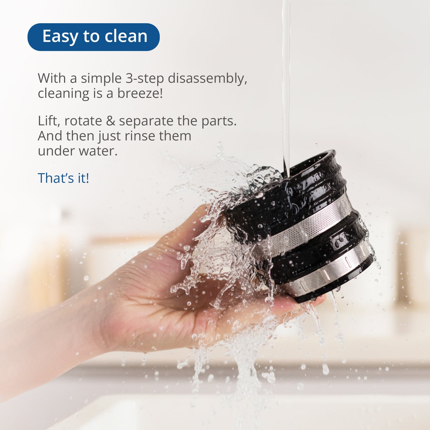 iBELL SLOW FUSION 750 Cold Press Slow Juicer 300W Silent Motor All-in-1 Fruit & Vegetable Juicer machine for home Compact Design Easy Assembly & Cleaning with 10 -Year Warranty