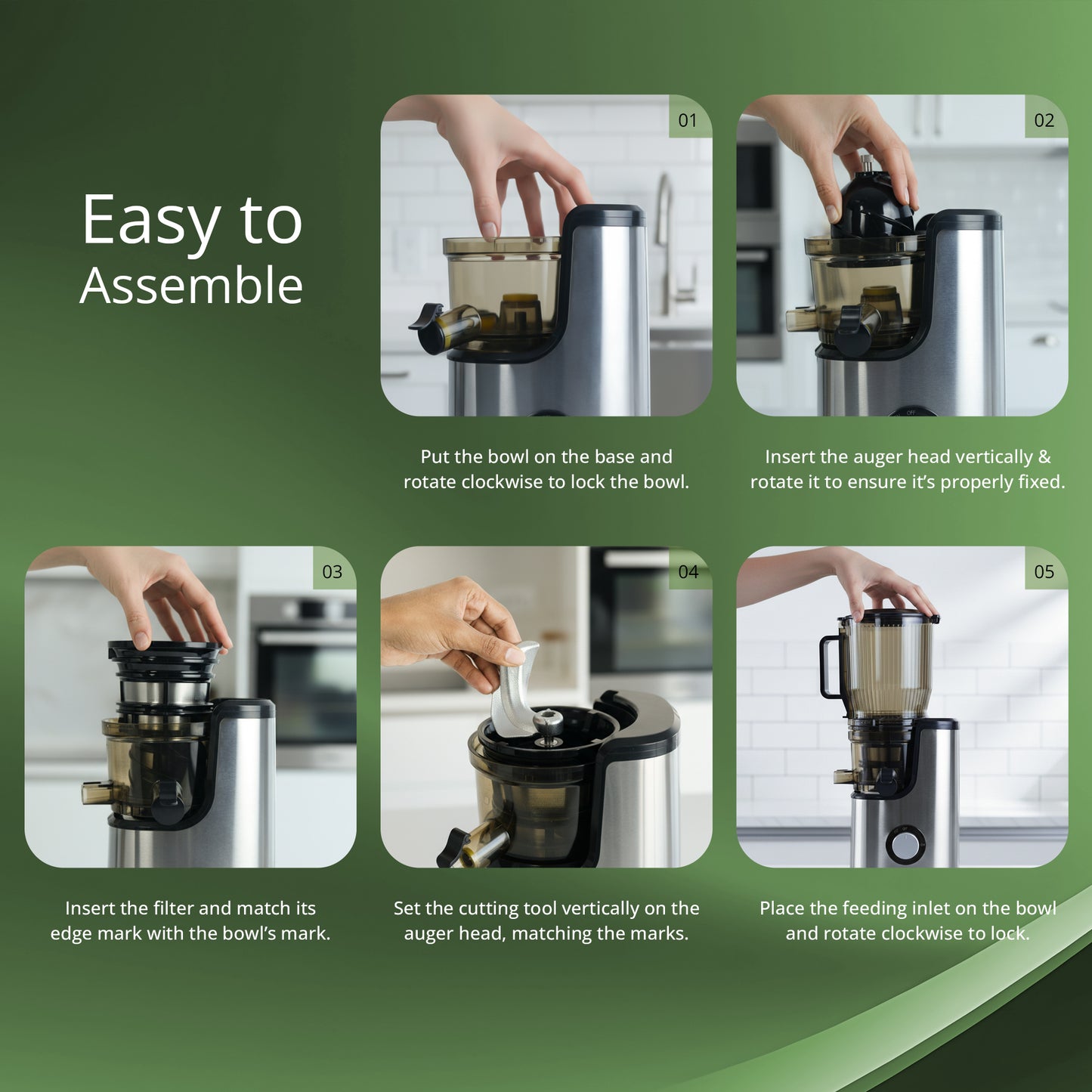 iBELL Slow Fusion 1300 Whole Fruit Cold Press Slow Juicer | 13 cm Wide Mouth | 300W Slow Juicer for Fruits, Vegetables, Nut Milk | High Juice Yield, Low Noise, Easy Clean 10 -Year Warranty