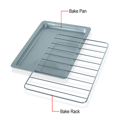 iBELL WAVE10 OTG Oven, 10 Litre, Compact Size, 1200W, Oven, Toaster, Griller, Precise Temperature & Timer Control (Black)