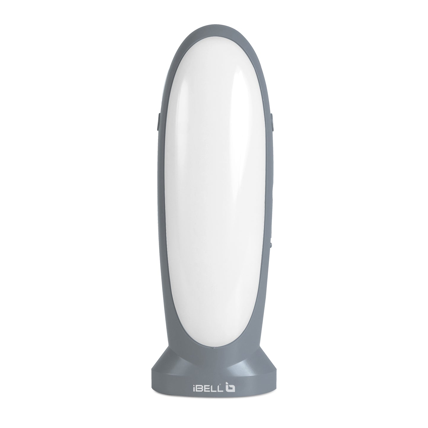 IBELL EL8467SL Rechargeable Emergency Handlamp Torch, LED with 3 Light Modes, Type C Charging, Light Weight, Super Bright, Portable Flashlight (Grey)