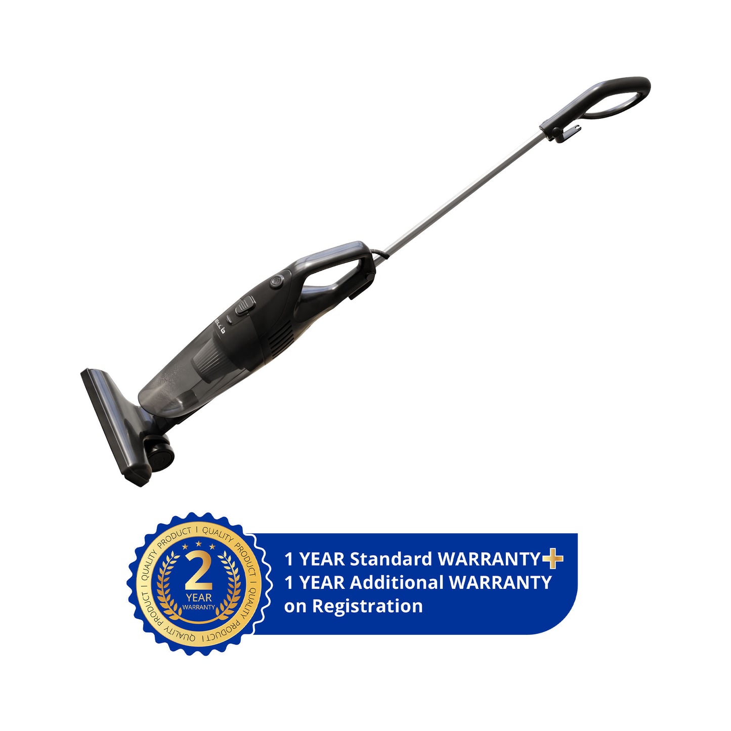 iBELL TURBOSTICK650 Stick Vacuum Cleaner | 600W | 20kPa | HEPA Filter | Bagless Design | Ideal for Floors, Curtains, Carpets, Sofa | black