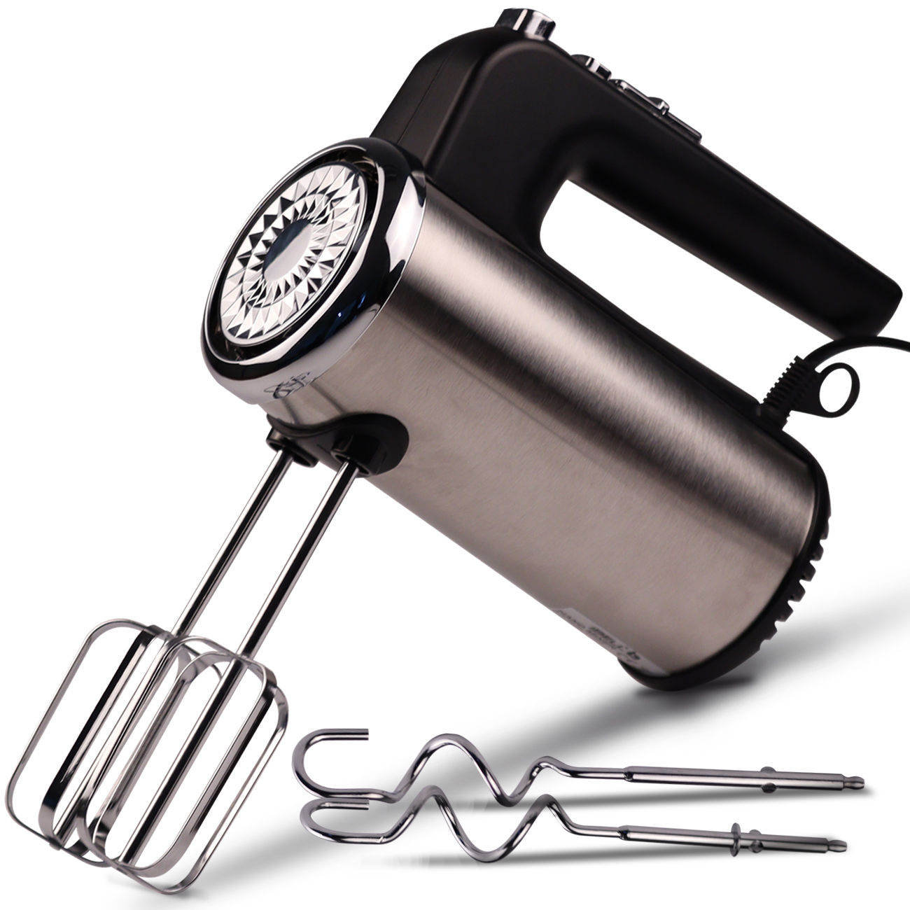 Amazon.com : Electric Cordless Kitchen Hand Mixer - Portable Egg Beater  Small Whisk Cake Mixer,Handheld Rechargeable Stainless Steel Whisk Machine  with 7 Speed Settings - for Eggs, Butter, Cream, (Green) : Home & Kitchen