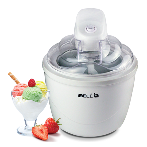 Ibell 400ml ice cream maker 7w paddle that rotates in both